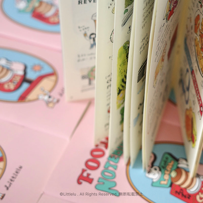 Littlelu Vol.7 Foodie Illustrated Zine – Pinky Elephant
