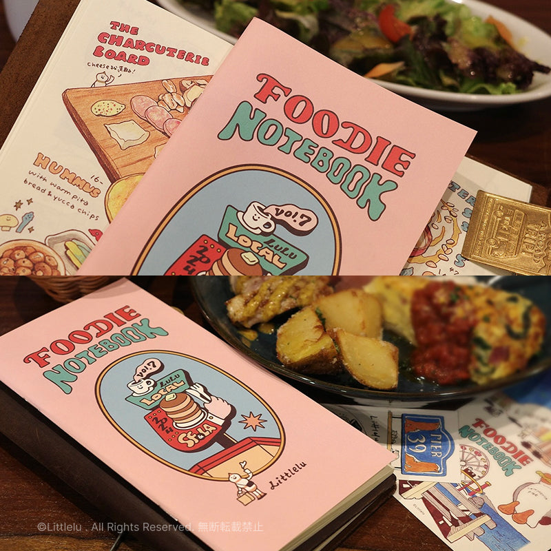 Littlelu Vol.7 Foodie Illustrated Zine