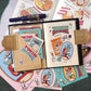 Littlelu Foodie Vol.7 Post Card and Sticker Set