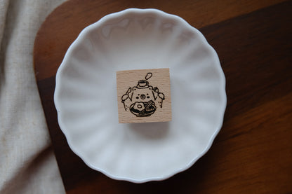 Eileen Tai Rubber Stamp - Foodie Bears, 10 Designs