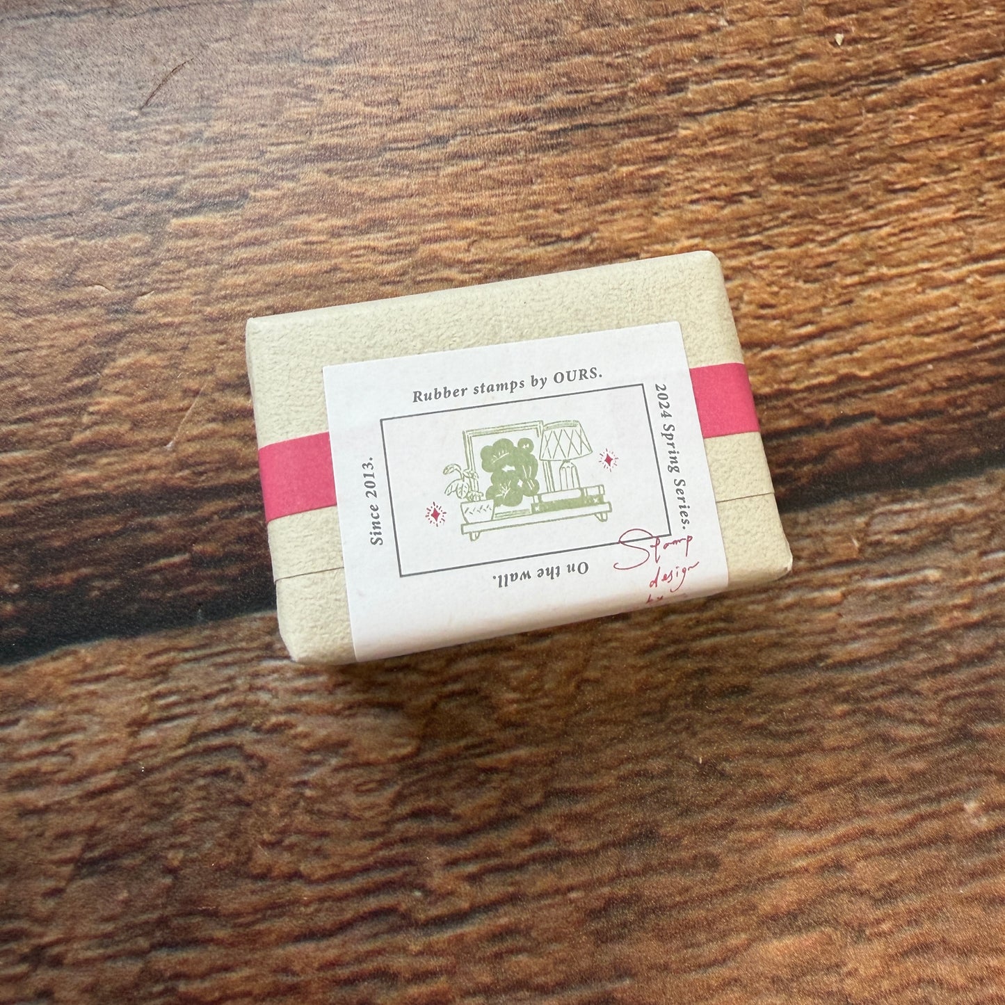 OURS On The Wall Rubber Stamp - Bumpy Ride Edition