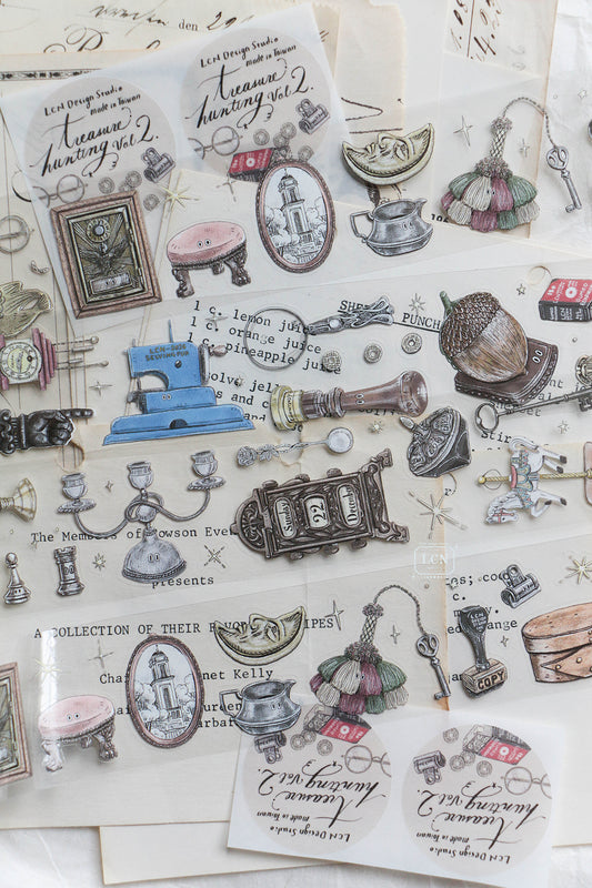 LCN Design Studio Treasure Hunting Vol.2 Kiss-cut PET Tape