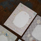 Loidesign Mini 5 Size Memo Paper - Lemon and Bird Tray