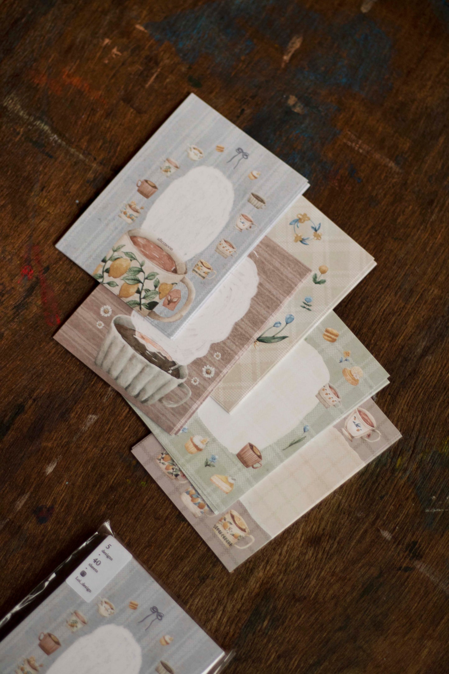 Loidesign Mini 5 Size Memo Paper - Lemon Mug