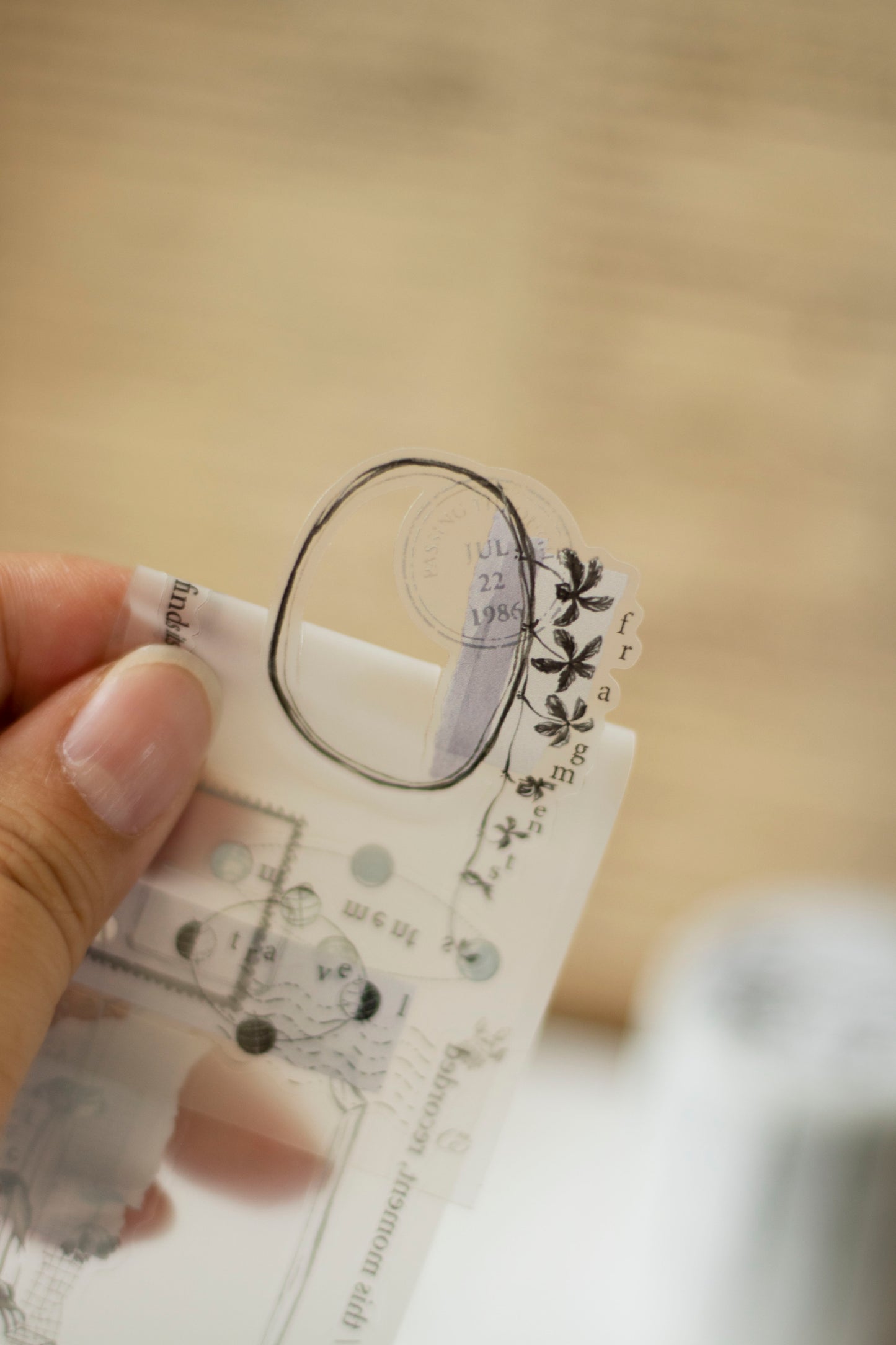 Loidesign Collected Moments Kiss-Cut PET Tape