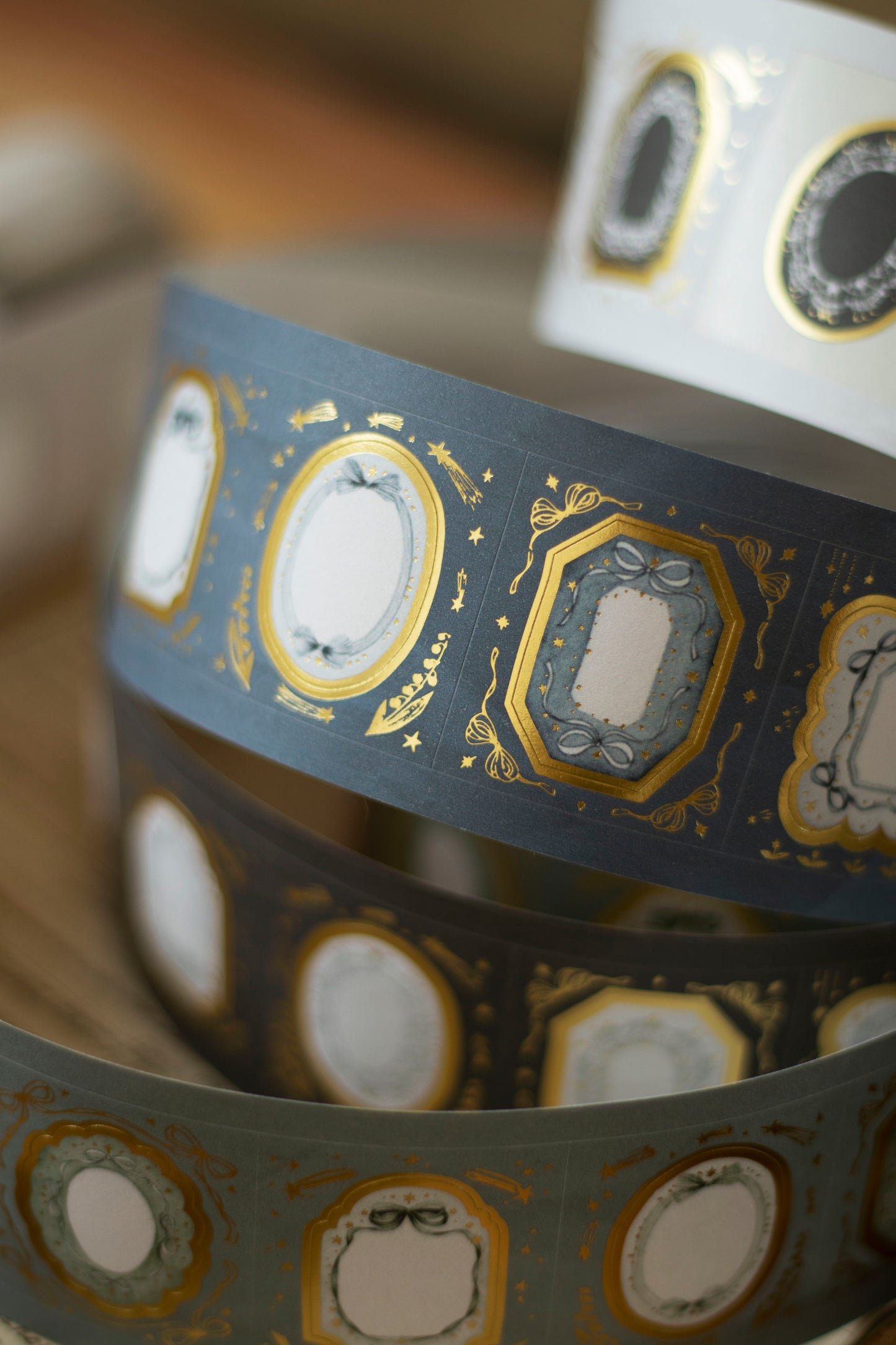 Loidesign Witch Hotel Tablecloth Gold Foil Die-cut Style Tape