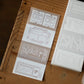 Loidesign Tracing Paper Memo Book - Ticket Collection