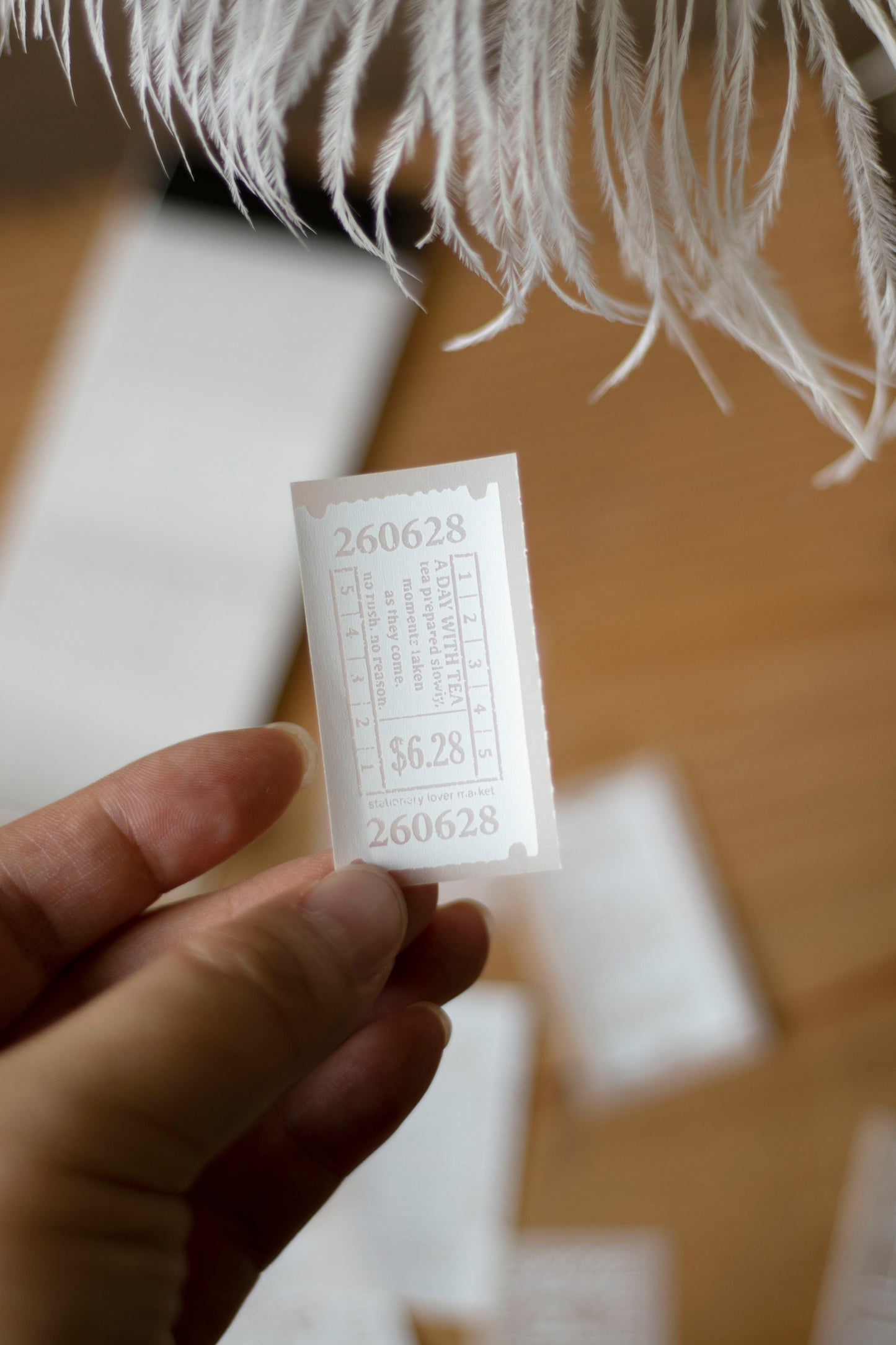Loidesign Tracing Paper Memo Book - Ticket Collection