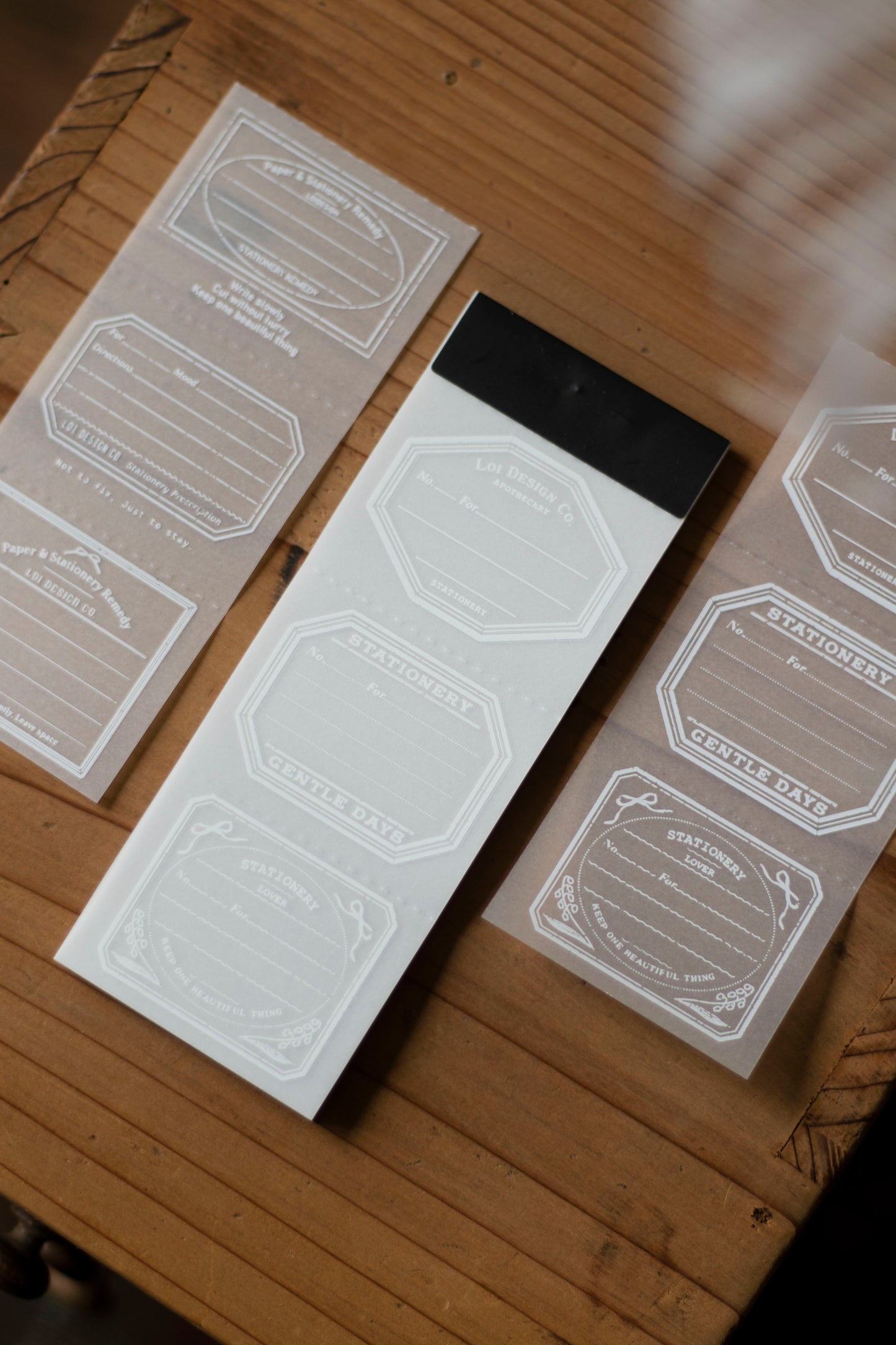 Loidesign Tracing Paper Memo Book - Stationery Prescription