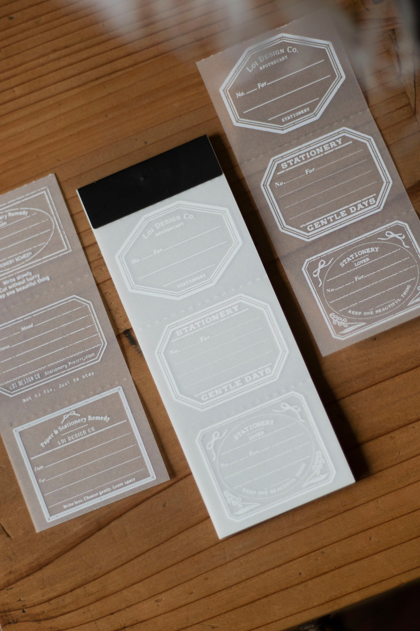 Loidesign Tracing Paper Memo Book - Stationery Prescription