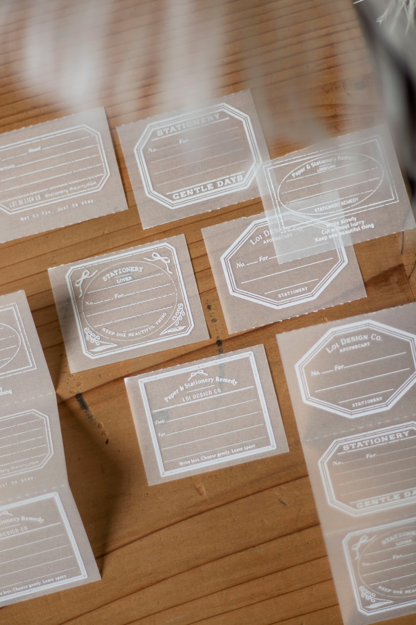 Loidesign Tracing Paper Memo Book - Stationery Prescription