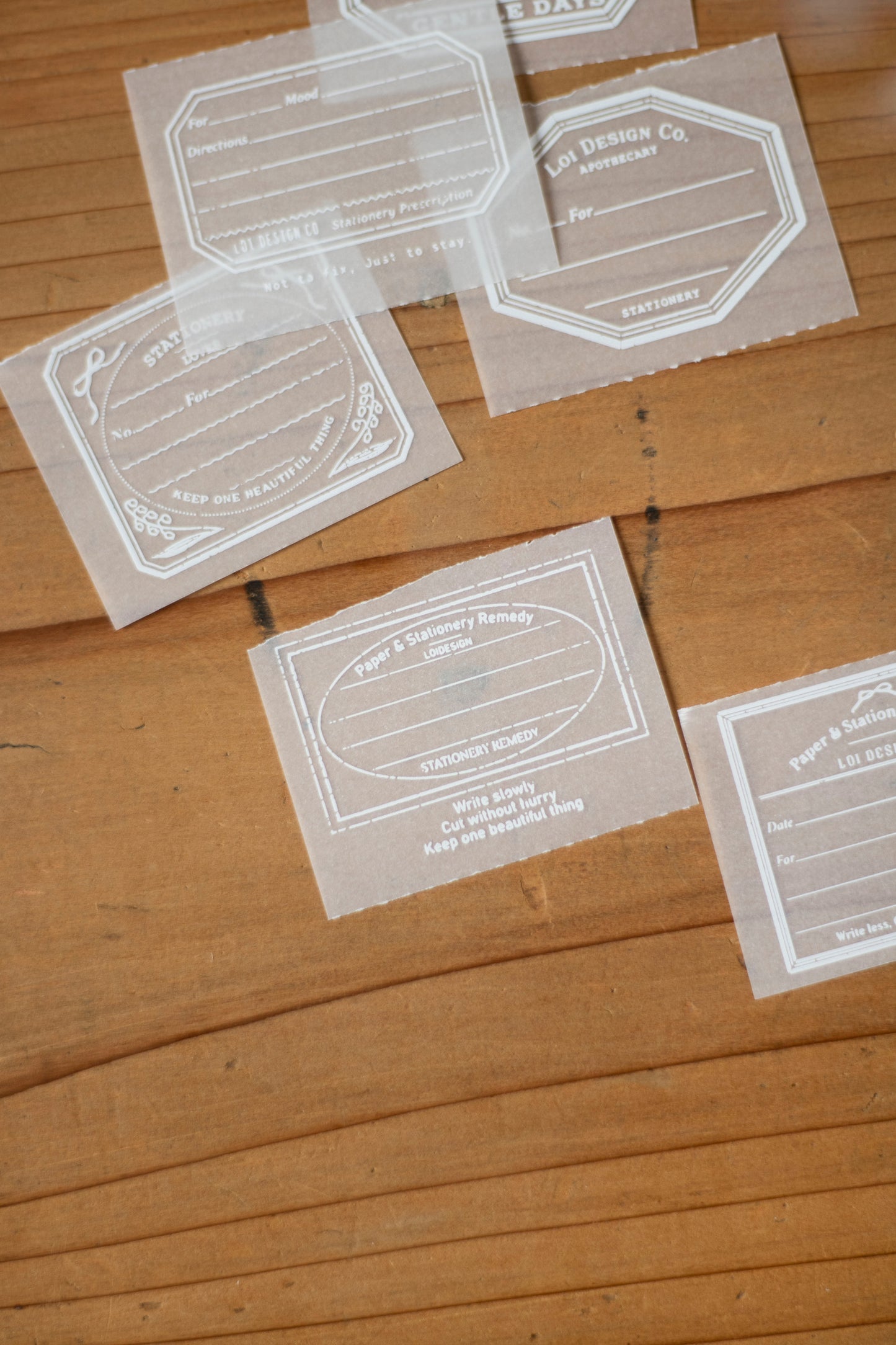 Loidesign Tracing Paper Memo Book - Stationery Prescription
