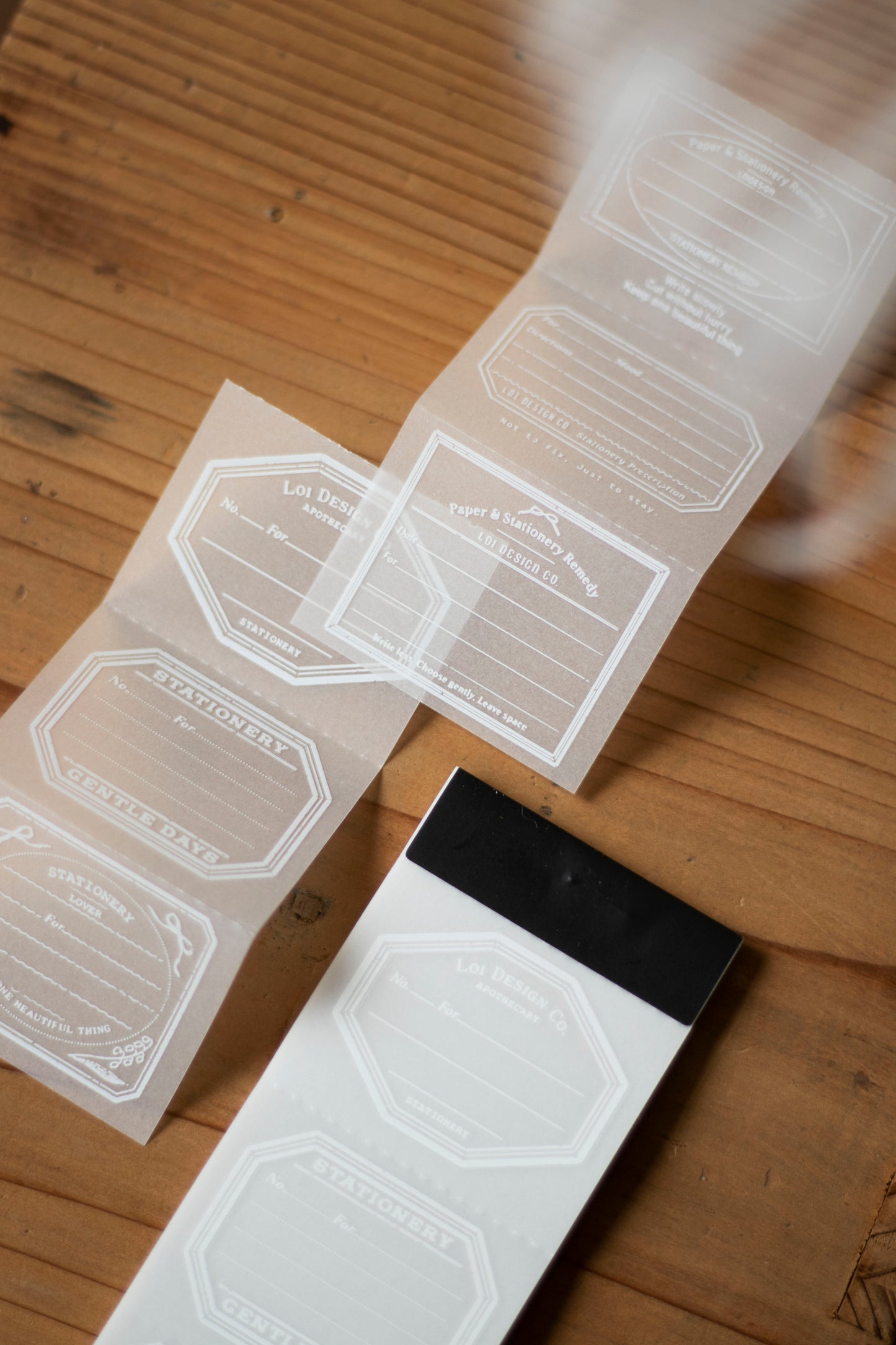Loidesign Tracing Paper Memo Book - Stationery Prescription