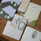 Loidesign A7 Size Memo Paper - Witch's House Corridor