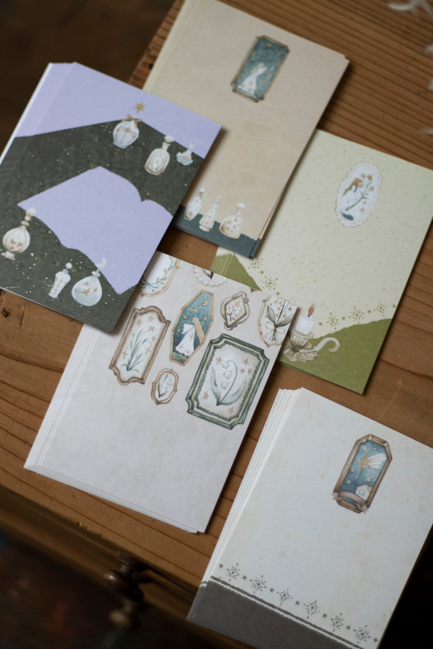 Loidesign A7 Size Memo Paper - Witch's House Corridor