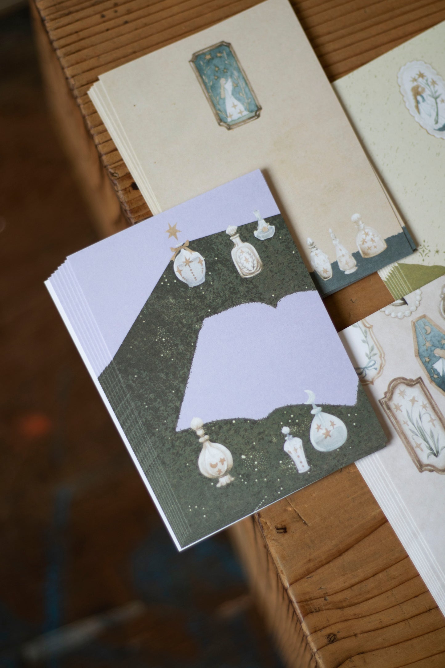 Loidesign A7 Size Memo Paper - Witch's House Corridor