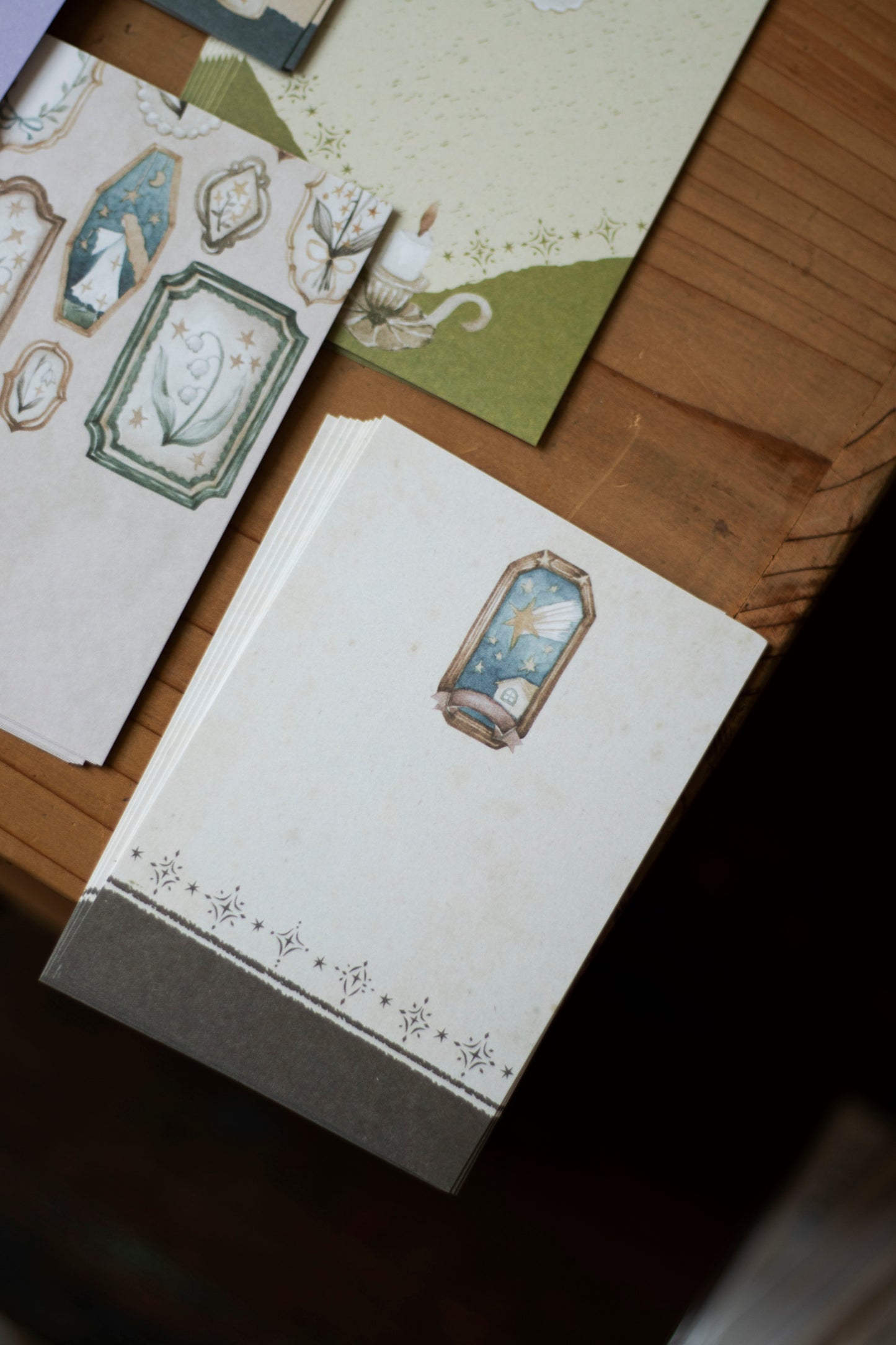 Loidesign A7 Size Memo Paper - Witch's House Corridor