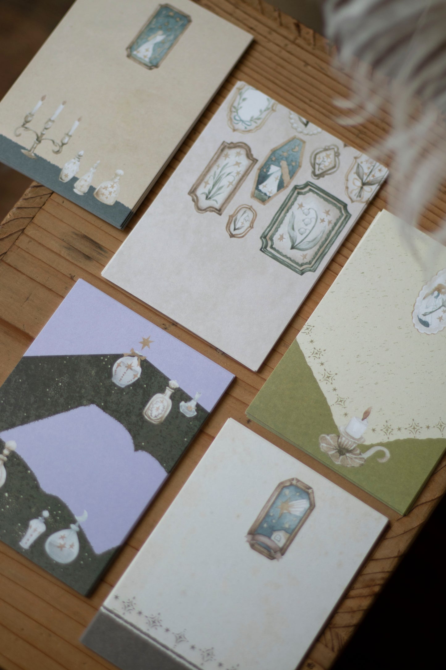 Loidesign A7 Size Memo Paper - Witch's House Corridor