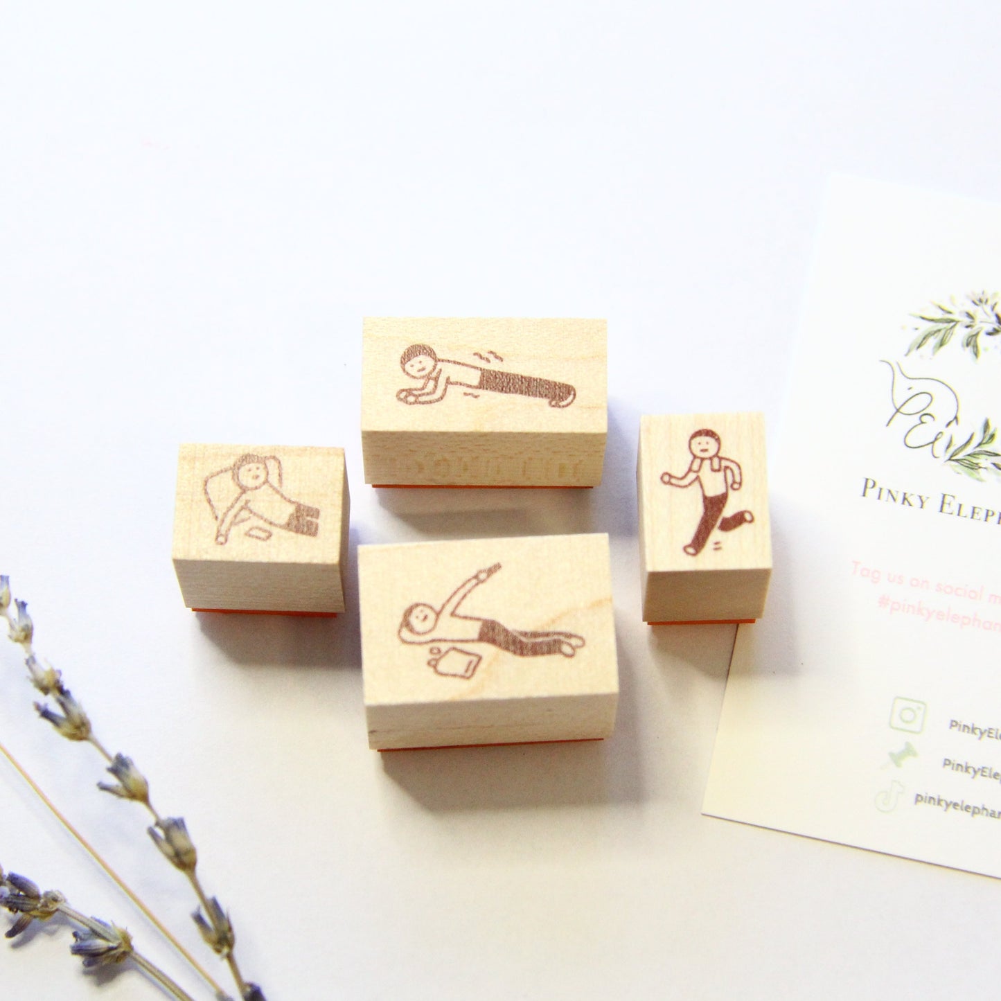 Littlelu Daily Rubber Stamps - Autumn Release