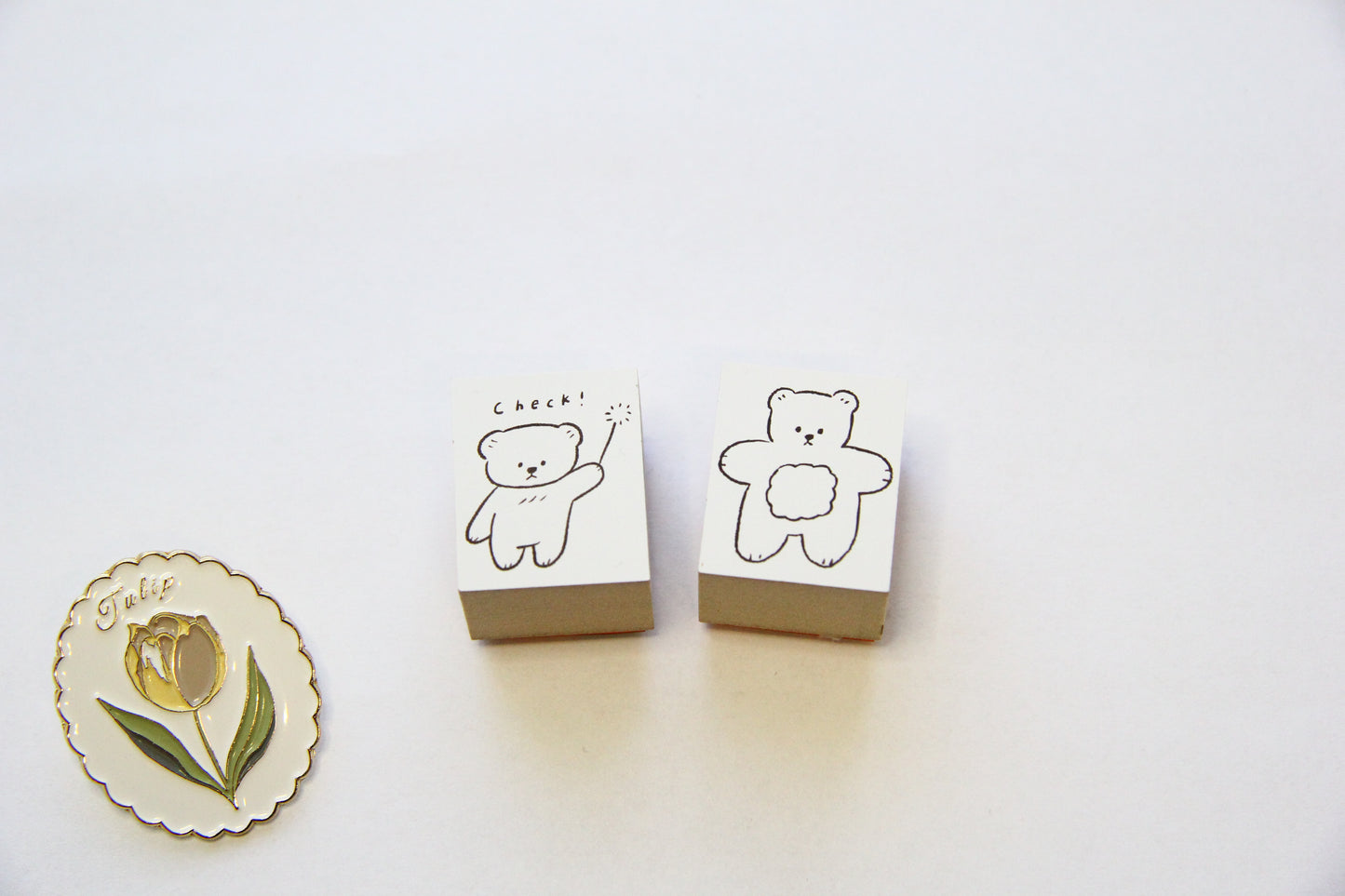 ranmyu Rubber Stamp - Fluffy Belly Bear