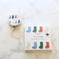 Seitousha Washi Tape - 24SS Collection - Colorful Socks