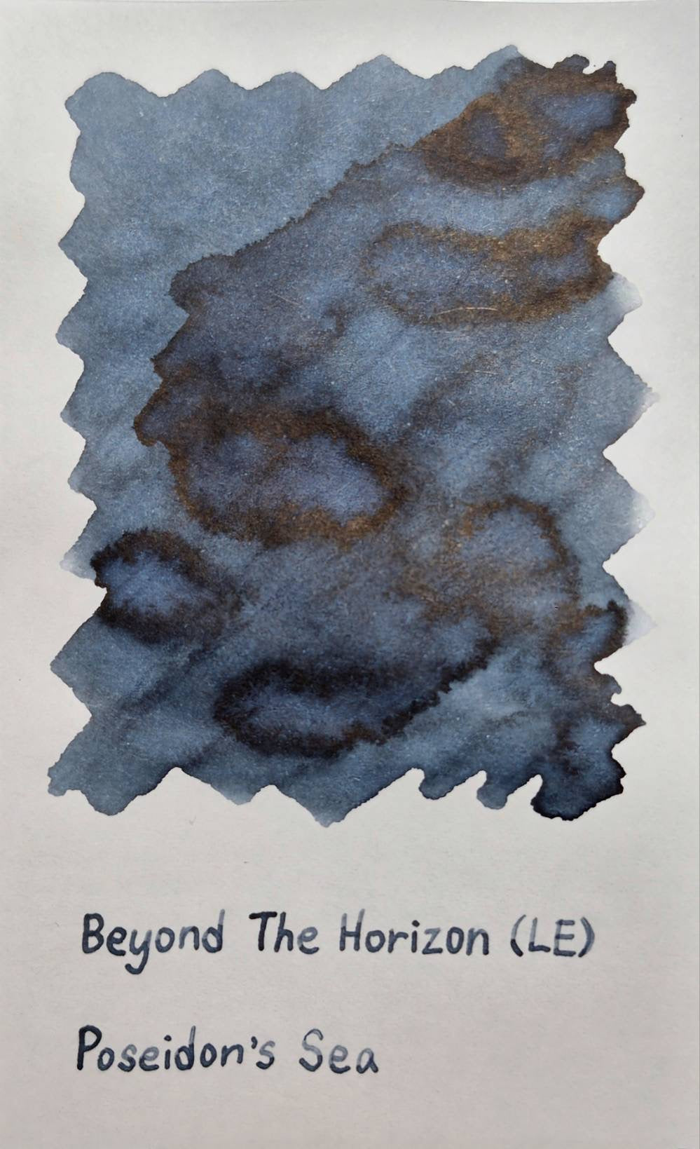Tono & Lims Bottled Ink - Poseidon's Sea, Beyond the Horizon, Overseas Exclusive Edition