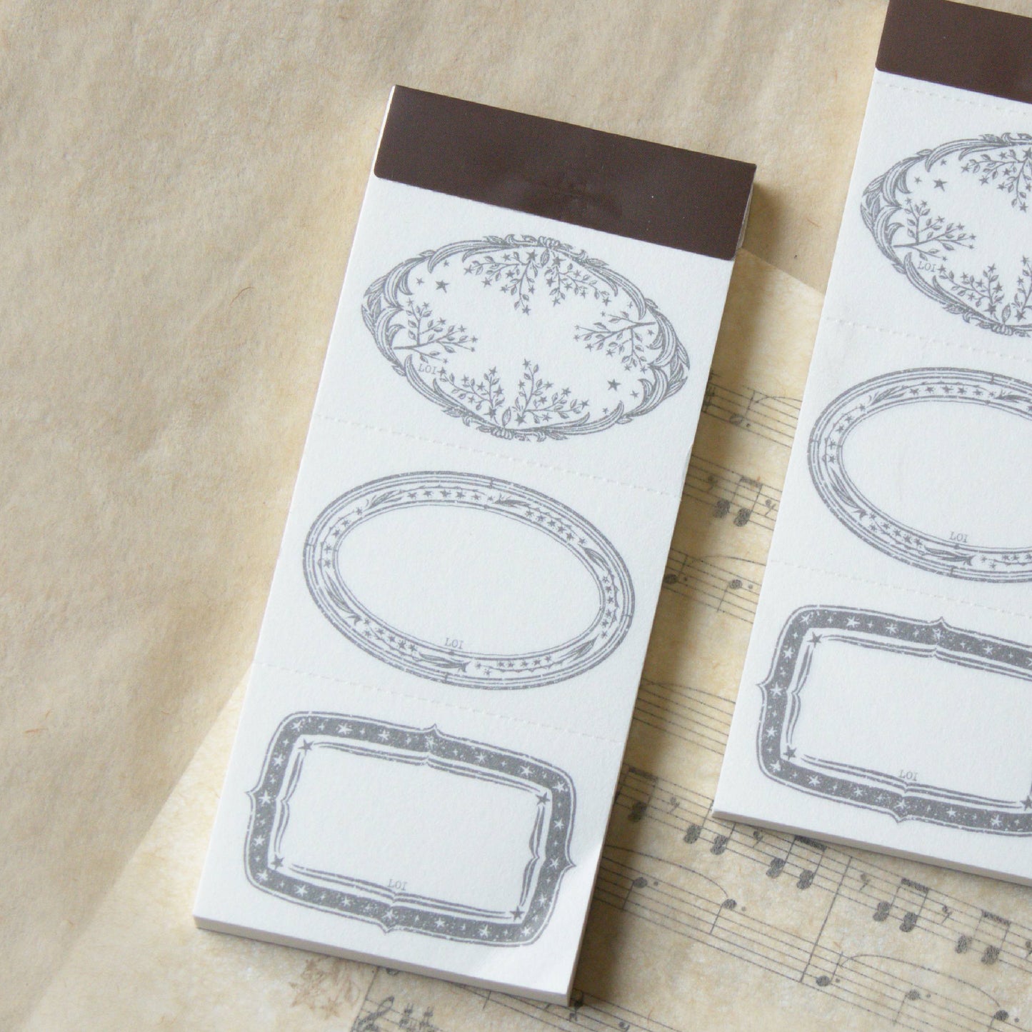 Loidesign Triple Time Label Book - Star Variations