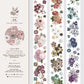 Loidesign Cloth Flowers Glossy PET Tape