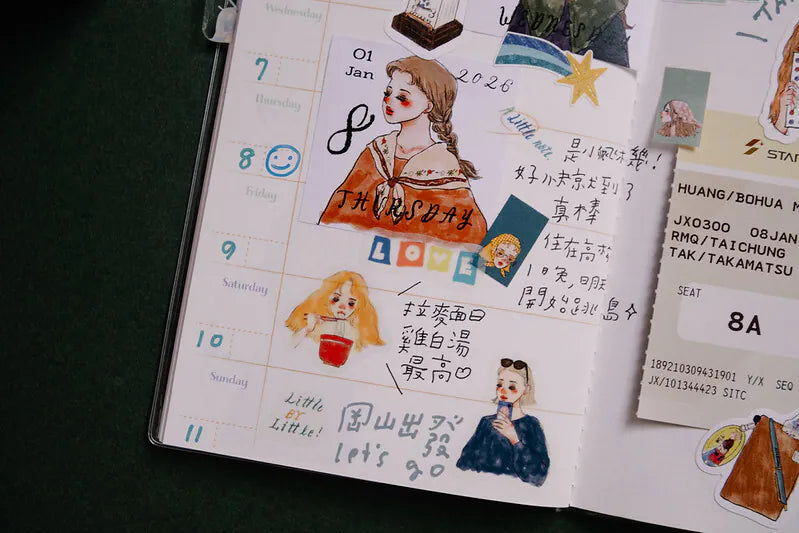 La Dolce Vita Washi Sticker - It's So Nice To Have You