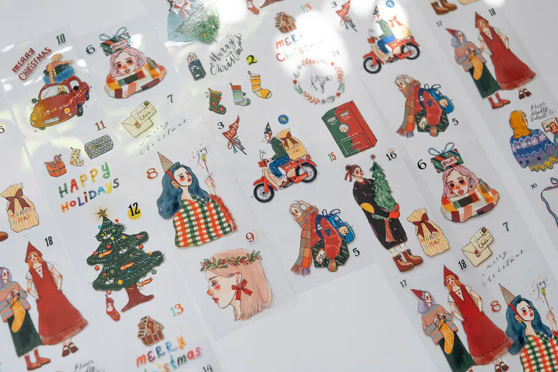 La Dolce Vita Christmas Countdown Clear PET Tape