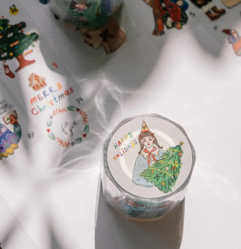 La Dolce Vita Christmas Countdown Clear PET Tape
