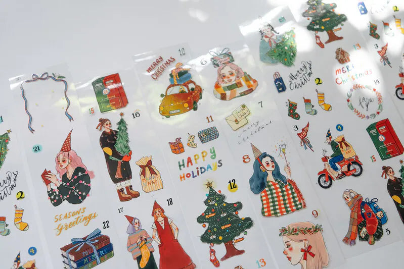 La Dolce Vita Christmas Countdown Clear PET Tape