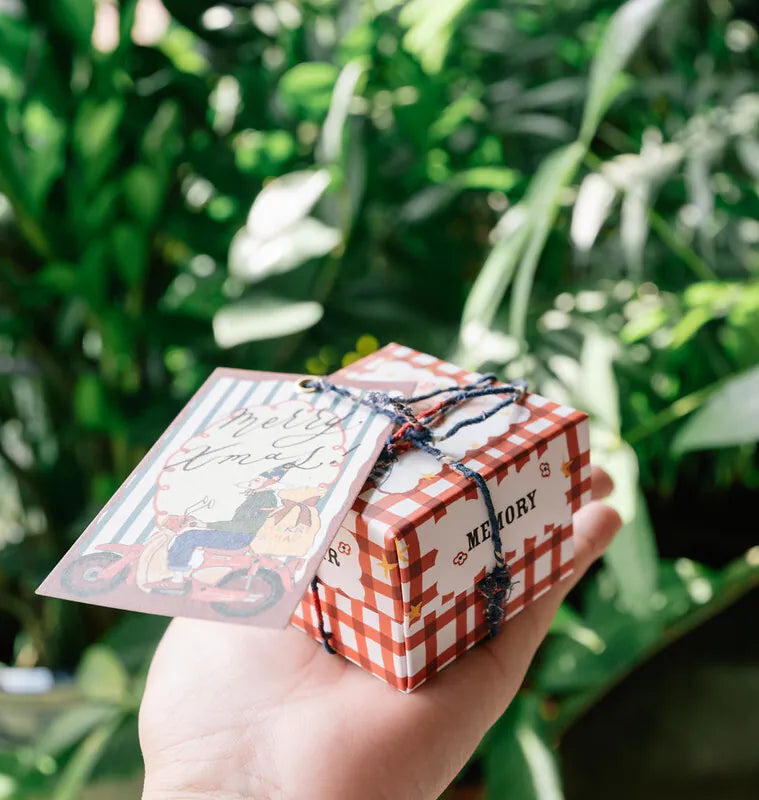 La Dolce Vita Christmas Message Cards - My Bike is My Sleigh, 10 pcs