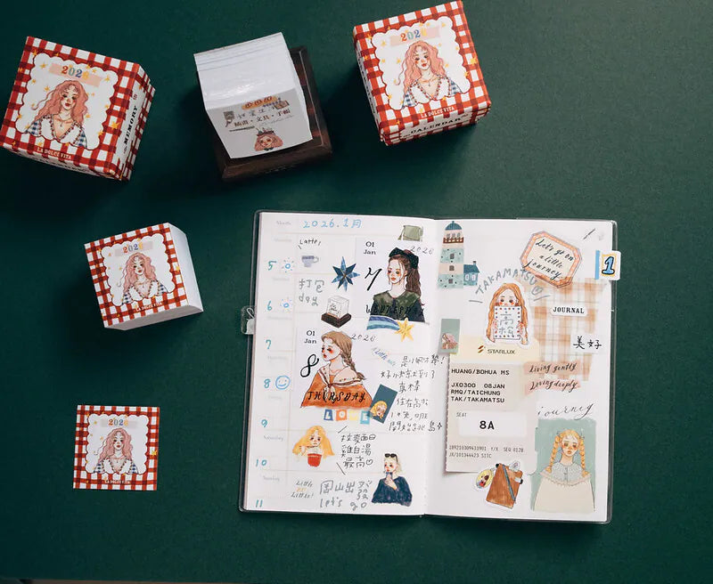 La Dolce Vita Writable Sticker, for 2026 Journals