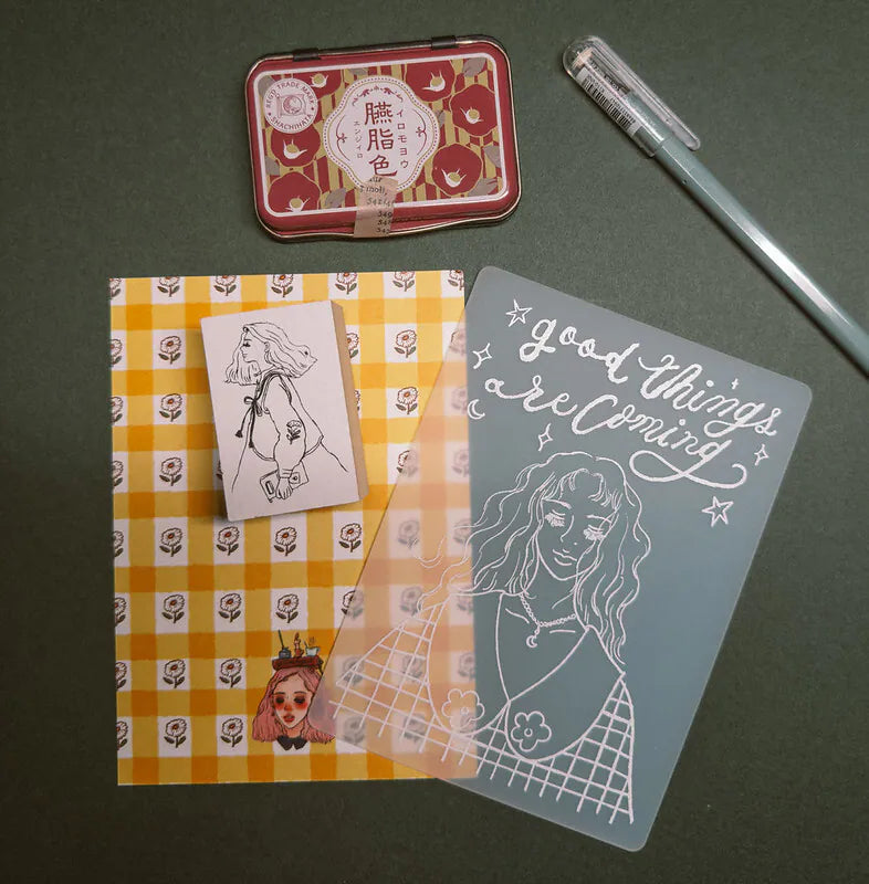 La Dolce Vita Stamping Mat - A6 Size - Good Things Are Coming