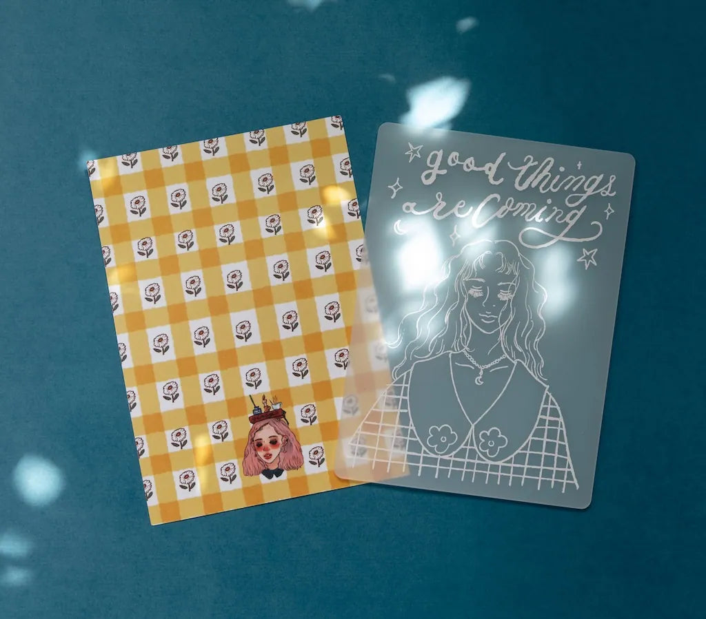 La Dolce Vita Stamping Mat - A6 Size - Good Things Are Coming