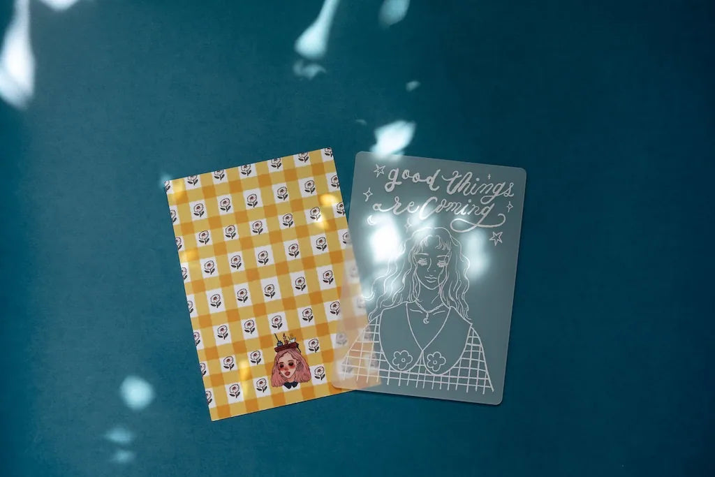 La Dolce Vita Stamping Mat - A6 Size - Good Things Are Coming