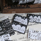 LCN Design Studio Label Sticker - Mountains