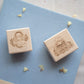 Sho Little Happiness Reading Wooden Stamp - 2 designs