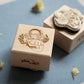 Sho Little Happiness Reading Wooden Stamp - 2 designs