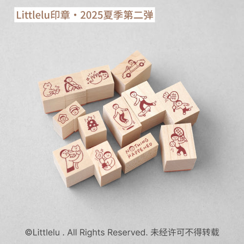 Littlelu Rubber Stamp - 2025 Summer Release
