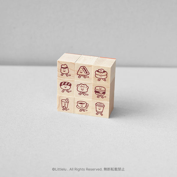 Littlelu Rubber Stamp - 2026 Summer - 1.5x1.5cm