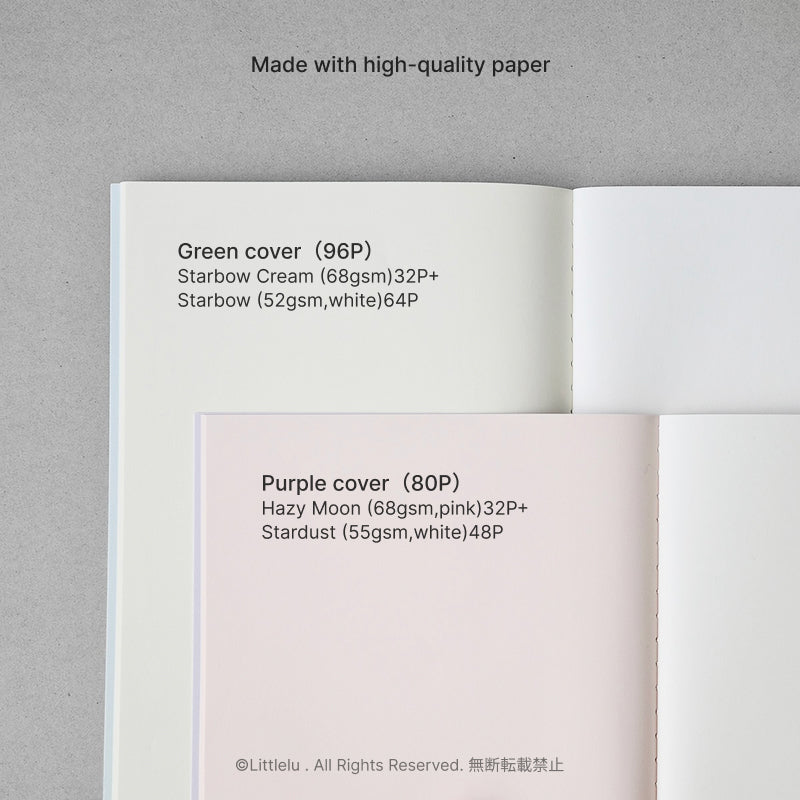 Littlelu Regular-Sized Slim Notebook, Event Exclusive