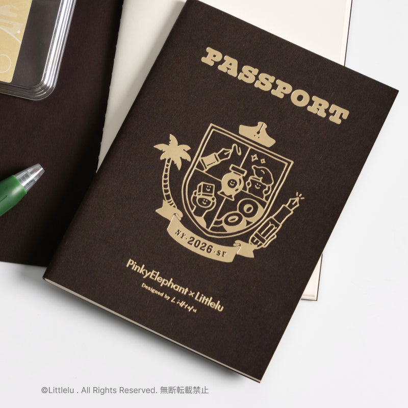 Littlelu Passport-Size and Card-sized Notebook, Event Exclusive