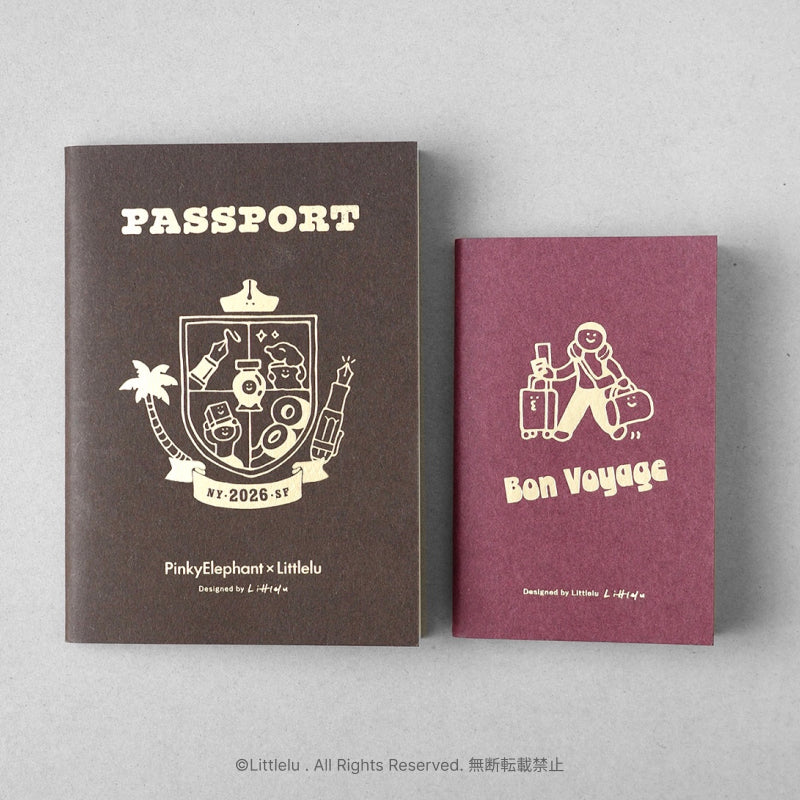 Littlelu Passport-Size and Card-sized Notebook, Event Exclusive