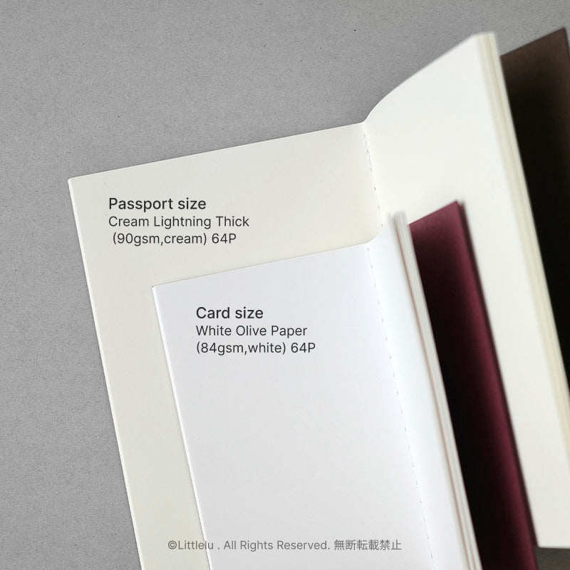 Littlelu Passport-Size and Card-sized Notebook, Event Exclusive