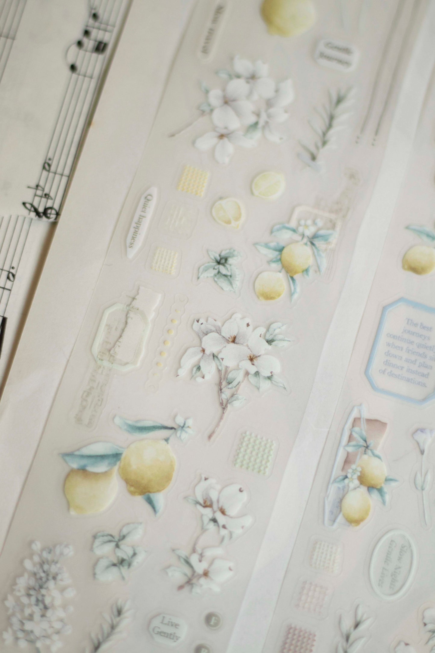 Loidesign Journey in Golden Light Kiss-Cut PET Tape