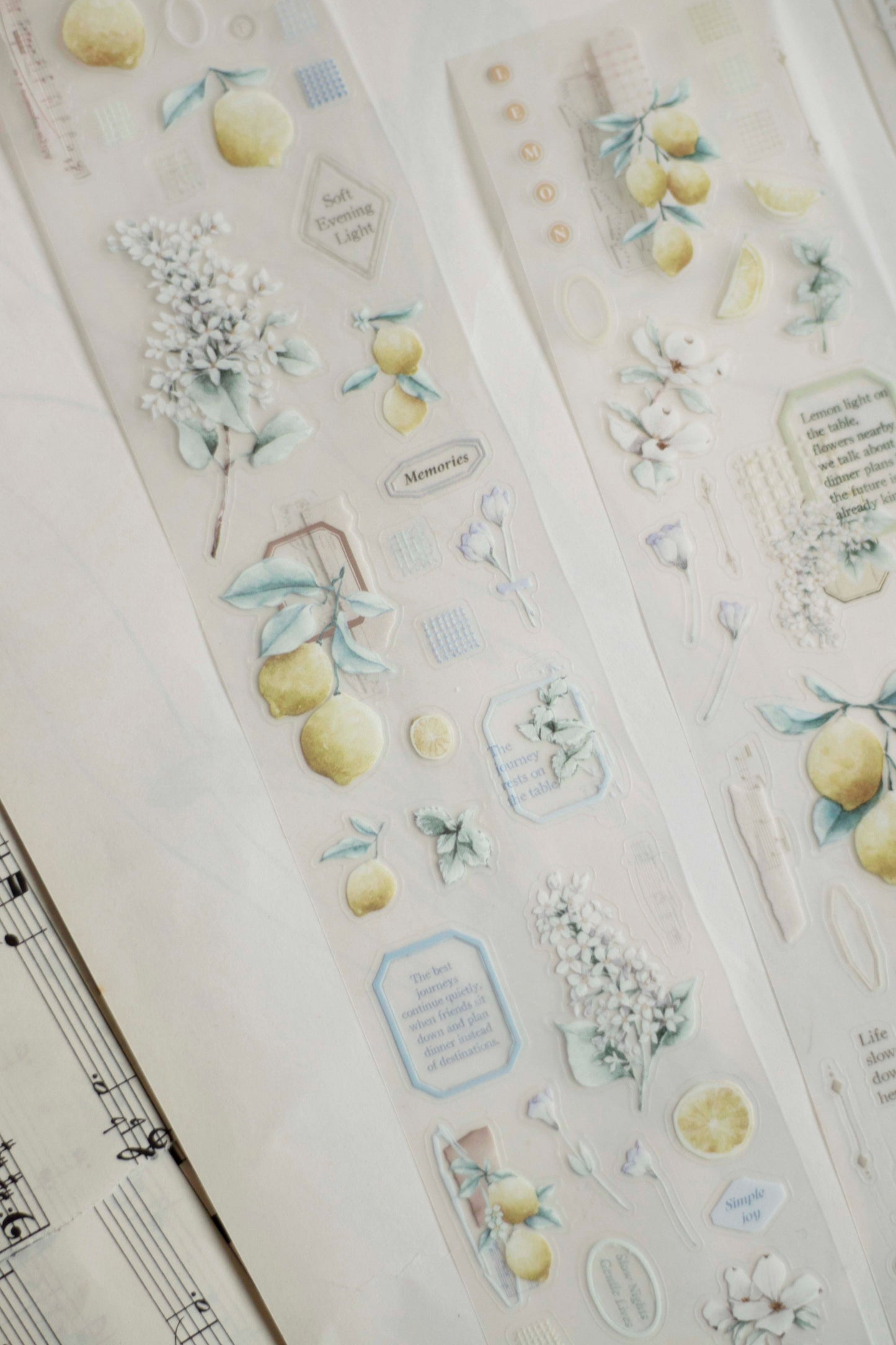 Loidesign Journey in Golden Light Kiss-Cut PET Tape