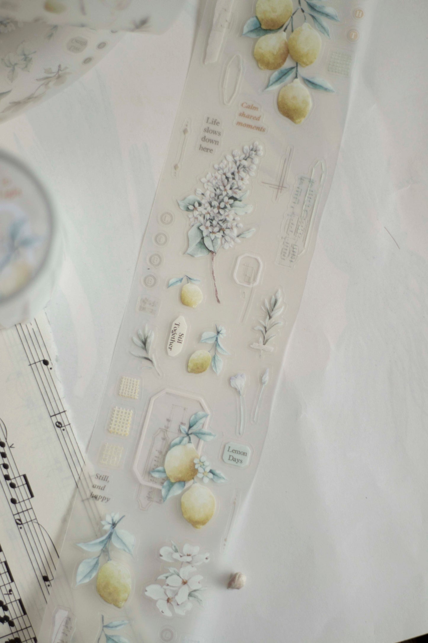 Loidesign Journey in Golden Light Kiss-Cut PET Tape