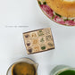 kurukynki Day To Day Cafe Series mini rubber stamps - 12 designs